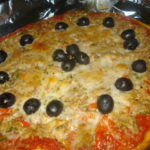 Pizza de Atum e Azeitonas