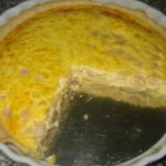 Quiche de Queijo e Fiambre