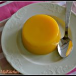 Gelatina de laranja e gengibre com mel de laranjeira