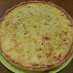 Quiche de Fiambre e Alho Francês