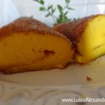 Torta Húmida de Laranja com Farinha Custard