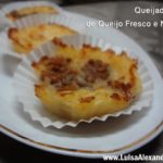 Queijadinhas de Queijo Fresco e Nozes