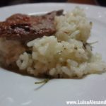 Arroz de Tomilho com Flôr de Sal com Orégãos